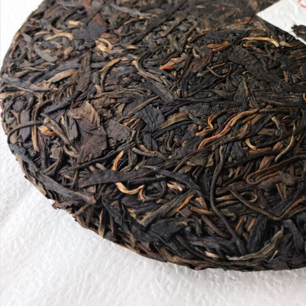 357g Old Pu'er Tea Top-Grade Yi Wu Cha Tea Organic Yunnan Aged Pu'er Tea