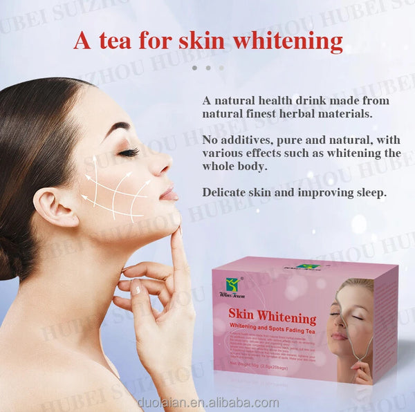 Skin Whitening Tea Beauty Detox Herbal Organic Beauty Glow Tea