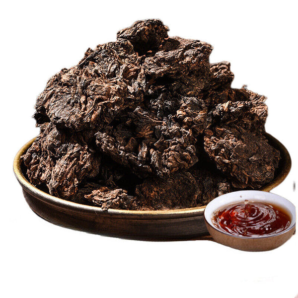 Yunnan Pu'er Tea Premium Ripe Tea Crushed Silver Mature Puerh Tea 500g