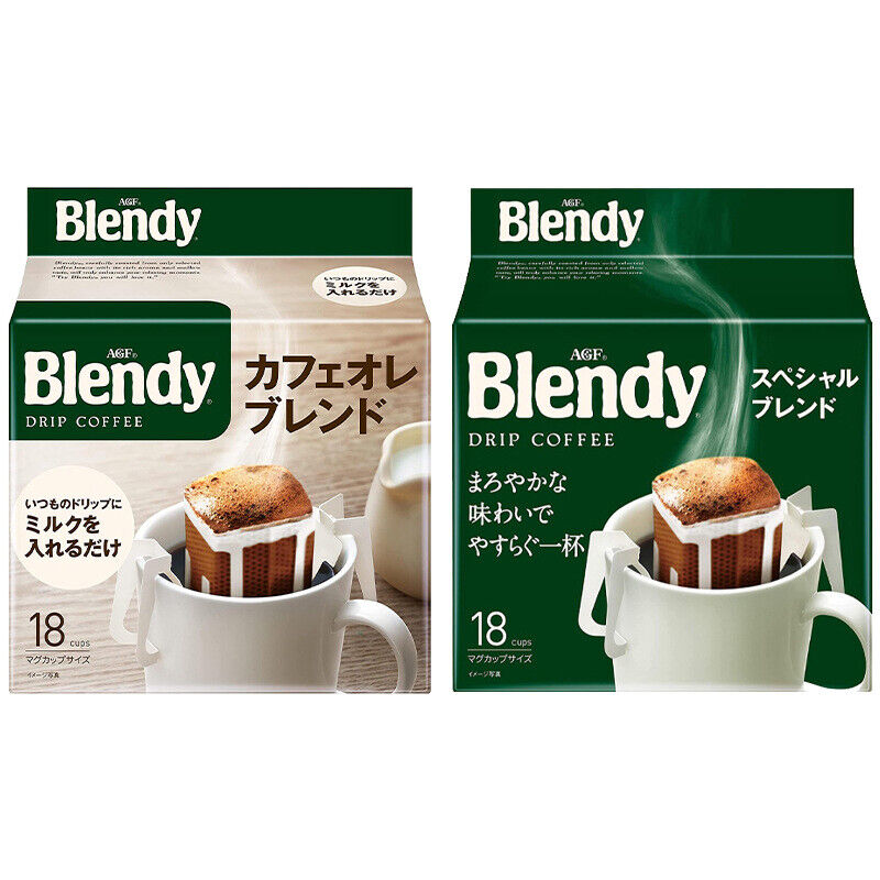 AGF Ear Coffee Freeze-dried American Blendy Black Coffee 126g Main image