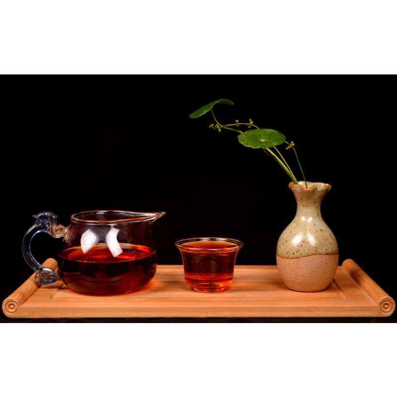 Puerh Tea Jujube Scented Brick Tea Pu-erh Ripe Tea 200g Quality Yunnan Menghai