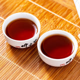 250g Menghai Banzhang Yunnan Pu'er Tea Aged Brick Ripe Cake Old Brick Tea