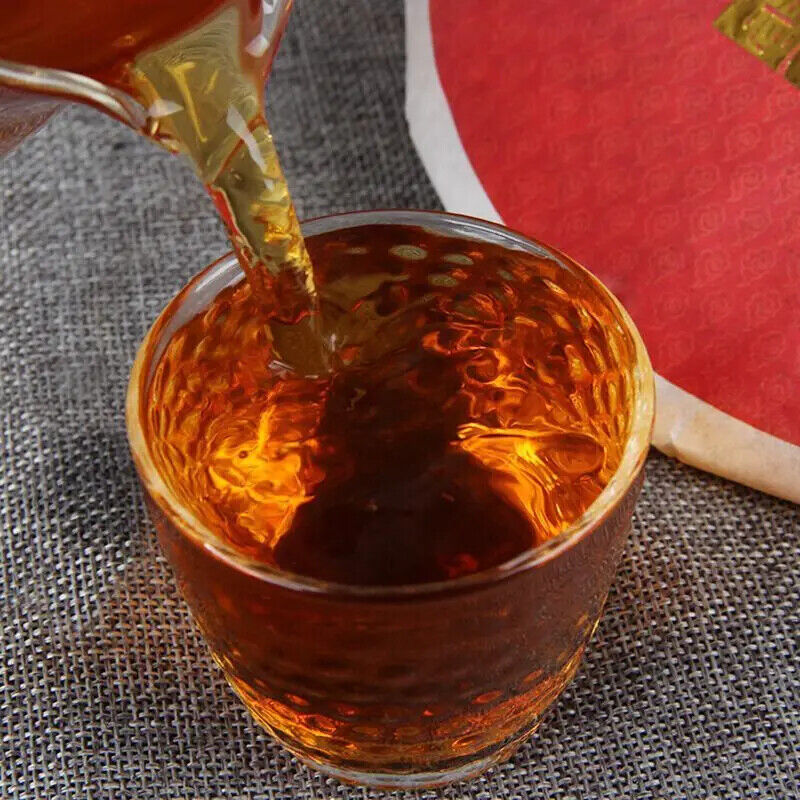 357G Chinese Famous Dian Hong Tea Old Tree Black Tea Cake