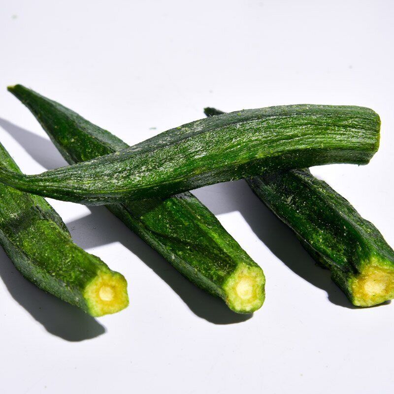 High-quality Okra Crisp 250g Dried Fruit and Vegetable Crisp Instant Snacks