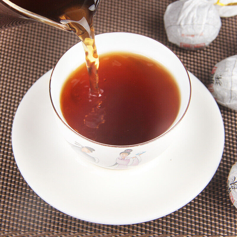 500g Ancient Tree Longzhu Tuocha Top Bulk Cooked Pu'er Small Grain Tea Bingdao