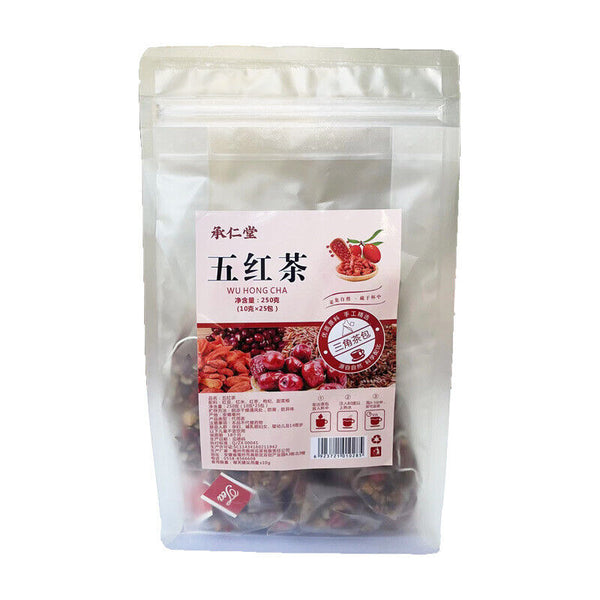 Five red tea yuan qi tea goddess tea cinnamon red dates wolfberry health tea