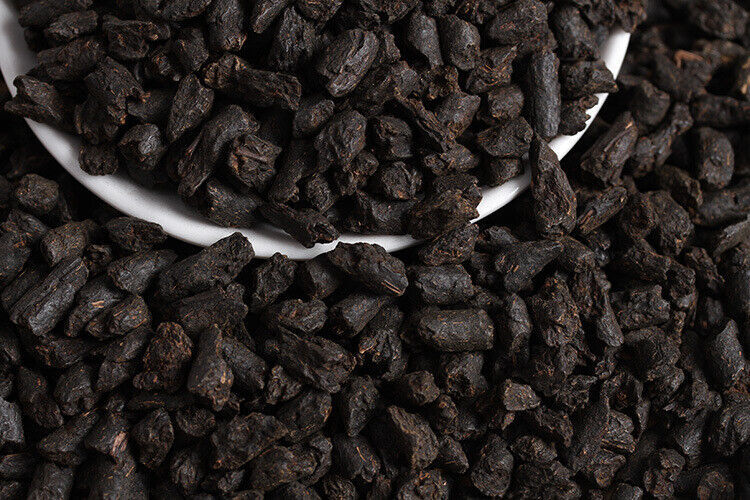 Menghai Ripe Tea Date Fragrance Tea 500g Tin Yunnan Puerh Tea
