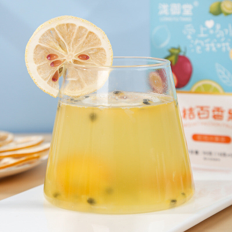 Lemon Pear Fruit Blend Dried Herbal Cold Brew 90g Box Kumquat Passion Fruit Tea