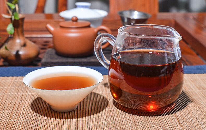 Yunnan Pu'er 357g Menghai Pu'er Ripe Tea Cake Yunnan Tea