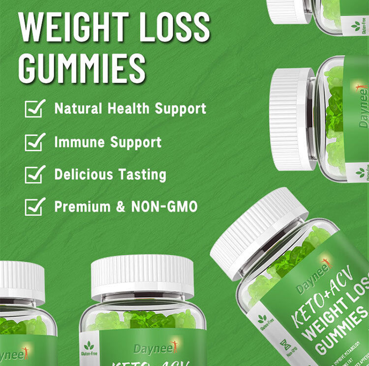 KETO+ACV WEIGHT LOSS GUMMIES 60 Capsules/bottle