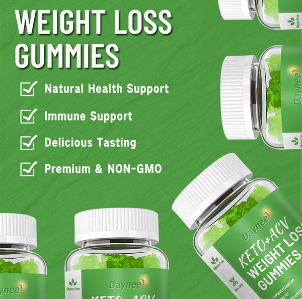 KETO+ACV WEIGHT LOSS GUMMIES 60 Capsules/bottle