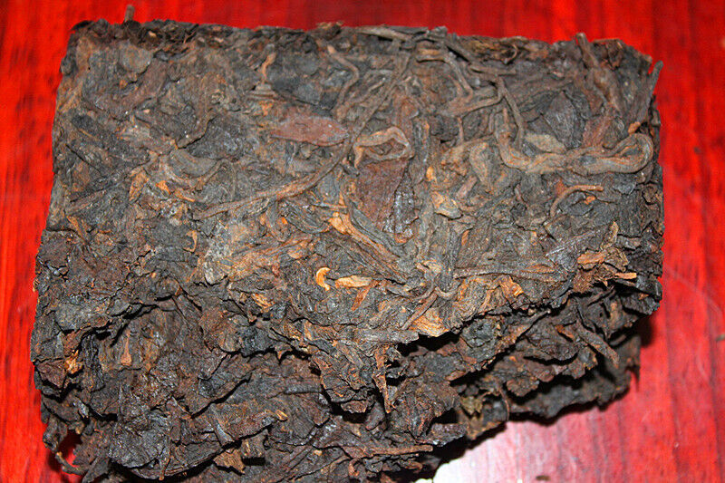 Yunnan Pu'er Tea Brick Tea Aged Pu'er Tea Ripe Tea 250g Secondary image