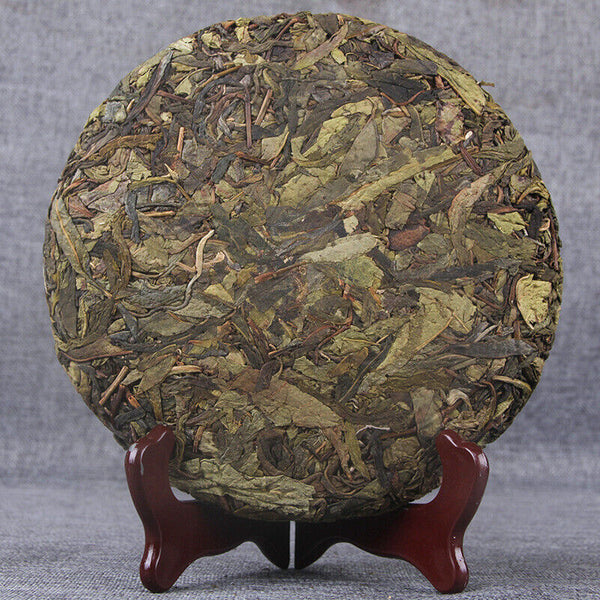 357g Yunnan Pu'er Raw Tea Seven Seed Cake Tea Leaves Lincang Iceland Gold Leaf