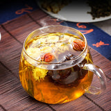 Herbal Comfort Tea with Loquat Licorice Chrysanthemum and Radish Seed