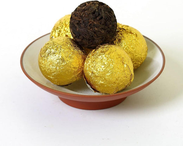 Puerh Tea Cake 100g Year Ripe Shu Supreme Yunnan Handmade Puerh Tea