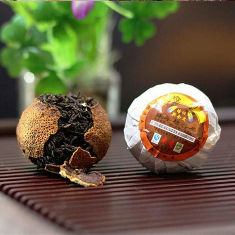 250g Yunnan Ripe Puerh Tea Orange Puer Tea Loose Leaf Tangerine Peel Packing 普洱茶 Main image