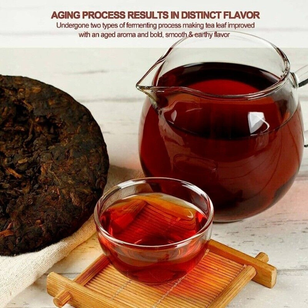 Organic Mini Pu-erh Tuocha 10Pcs 50g Raw & Ripe Classic Yunnan Tea Set Secondary image
