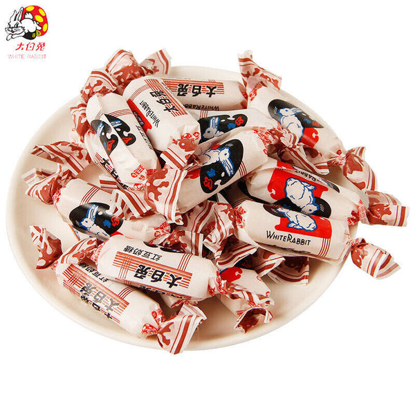 Guanshengyuan White Rabbit Milk Candy Multi-flavor 500g 冠生园大白兔奶糖500g喜糖散装大白兔奶糖多口味