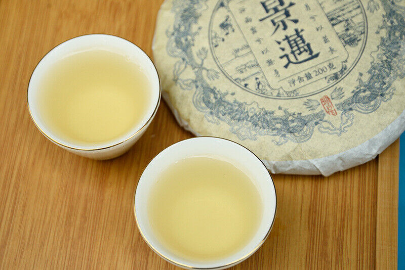 Yunnan Pu'er Tea Jingmai Mountain Raw Tea Cake Orchid Scented Raw Tea Cake 200g