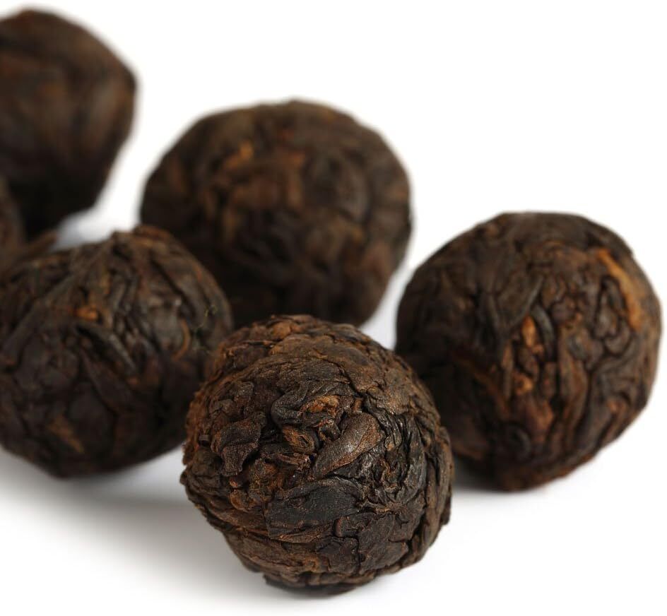Puerh Tea Cake 100g Year Ripe Shu Supreme Yunnan Handmade Puerh Tea