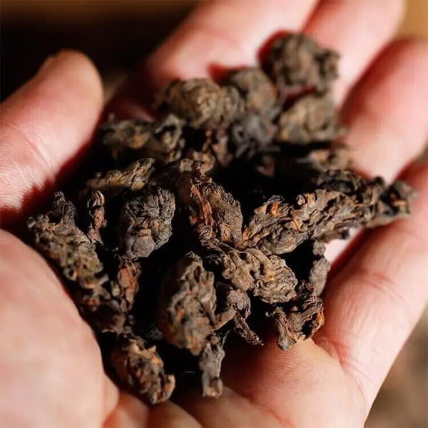 Chinese Fossil Pu'er Tea Healthy Slimming Old Rock Tea Laochatou Loose Leaf Tea