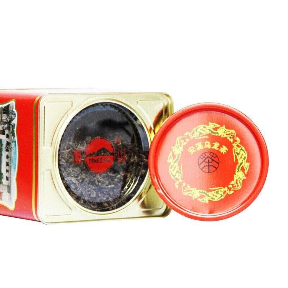 Anxi Tieguanyin Oolong Tea Premium Loose Leaf Rich Aroma Classic Red Can 250g Secondary image