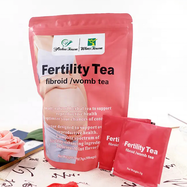 Weibliche Fruchtbarkeit Fibroid Tee Kräuter Teebeutel Gebärmutter Detox Tee