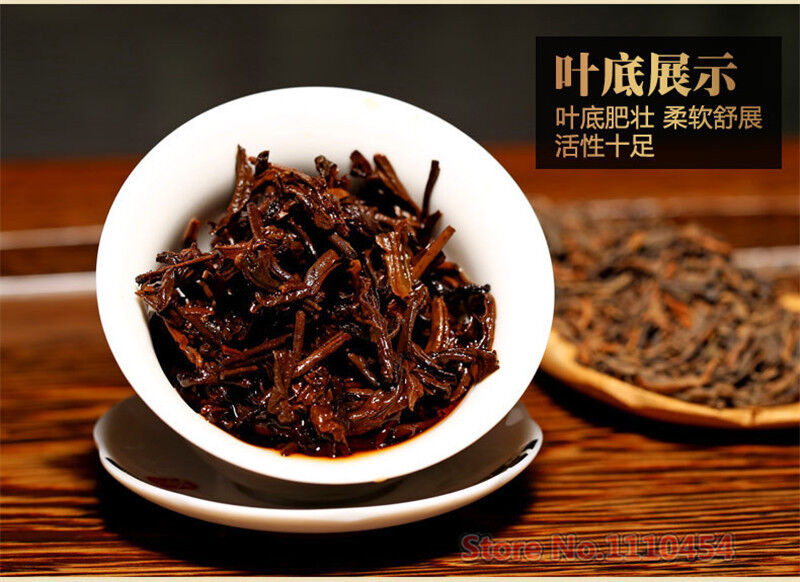 Organic Puer Tea 500g Top Grade Ripe Pu Er Puerh Tea Chinese Yunnan Health Care