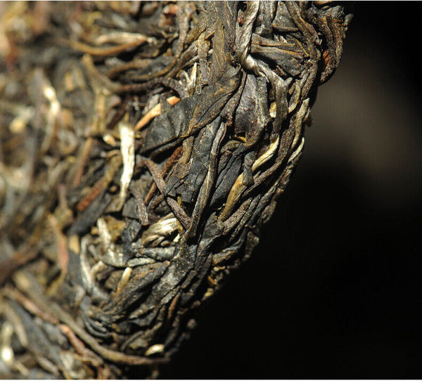 Puerh Ripe Tea Old Banzhang Ripe Tea Cake 357g Pu'er Tea Yunnan Pu'er Tea Cake