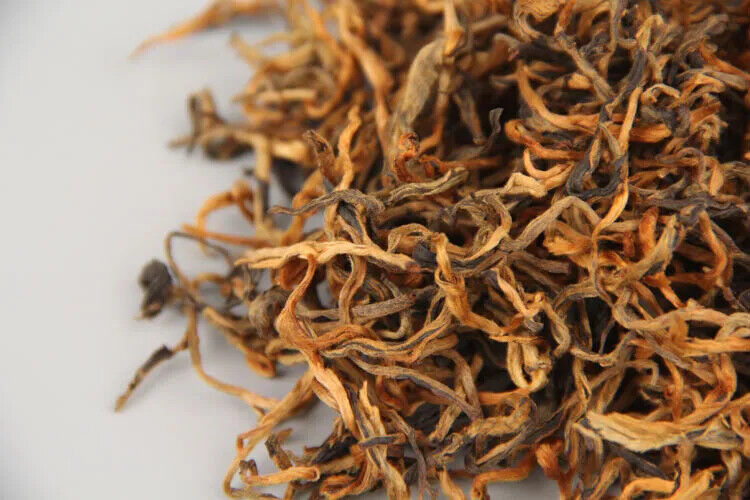 Dian Hong Tea Goolden Bud Orchid Fragrance Kungfu Black Tea Heallth Care 250g