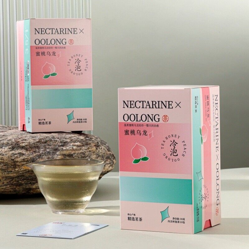 Pfirsich Würfel Fruchtiger Tee Pfirsich Oolong Teebeutel Unabhängig 35g