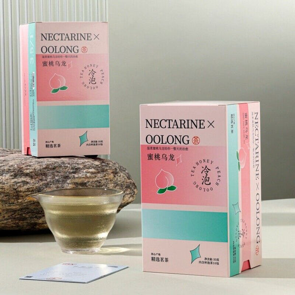 Pfirsich Würfel Fruchtiger Tee Pfirsich Oolong Teebeutel Unabhängig 35g
