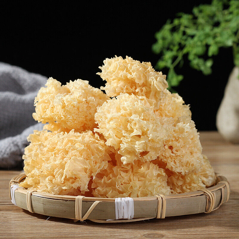 Yunnan Basswood Fungus Small Flowers Dried Tremella White Fungus 100g