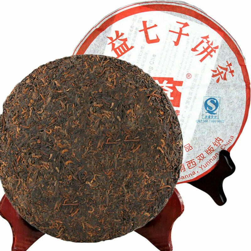 Green Food 100% Authentic TAETEA Nian Ripe Pu-erh Tea Menghai Dayi 357g Puer Tea