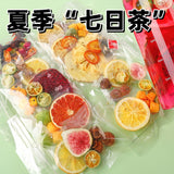 7 Days Mixed Fruit Tea Kumquat Lemon Passionfruit Grapefruit Plum Instant Drink