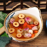 Longan Red Date Goji Rose 10 Treasure Herbal Tea Chinese Natural Blend