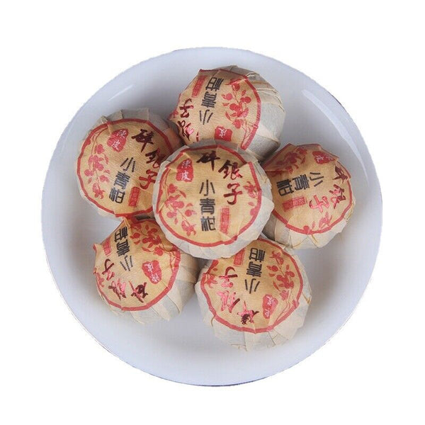 500g Gift Tea Xiao Qing Guan Pu'er Tea Xin Hui Chen Pi Pu'er Tea Healthy Drinks