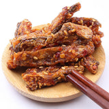 Spicy Crispy Cod Fish Skin Snack BBQ Flavor Individual Pack