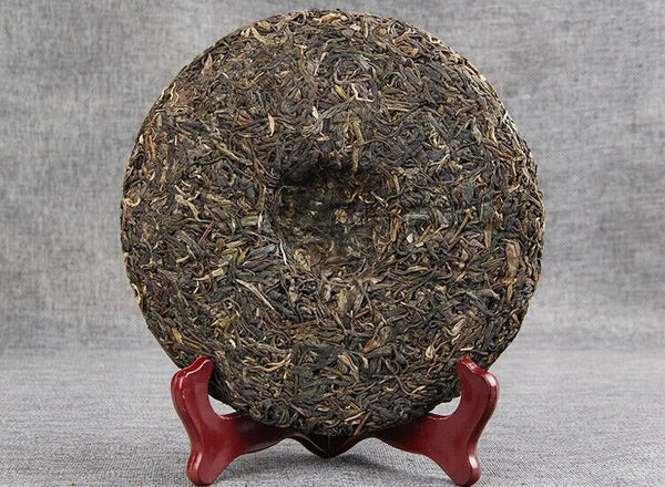 357g Early Spring Raw Puer Tea Qi Zi Bing Cha Unfermented Puer Tea Cake
