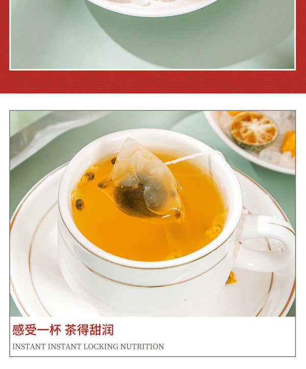 Green Orange Passion Fruit Tea 200g Summer Vitamin C Flower and Fruit Tea Punch