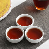 357g Old Puerh Ripe Tea Dry Warehouse Ripe Tea Menghai Flavour Pu'er Tea