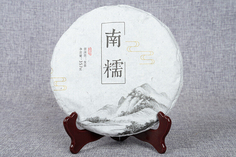 Yunnan Pu'er Raw Tea 357g Nannuo Raw Tea Cake Pu'er Raw Tea Cake 357g南糯生饼 普洱生茶饼