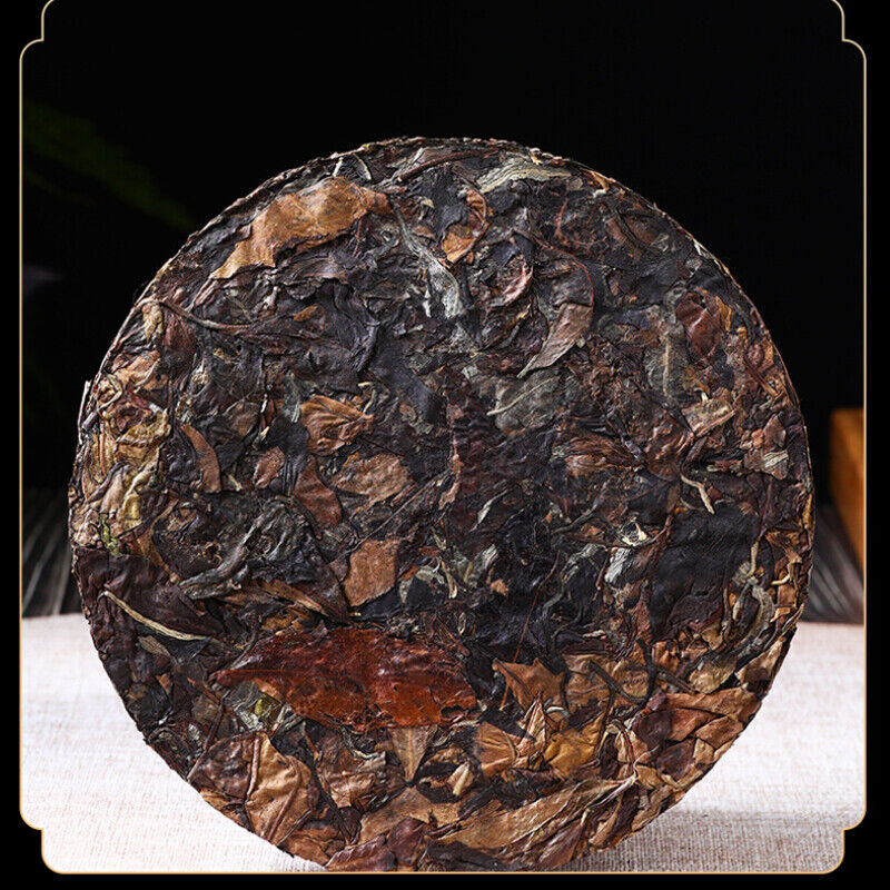 White Tea Cake Slimming Healthy Drink Natural 200g Yunnan Old White Tea Big Leaf