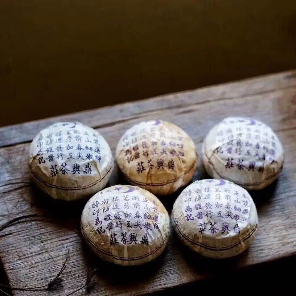 Dingxing Old Raw Puer Tea Tuocha 100g Chinese Compressed Unfermented Puer Tuocha
