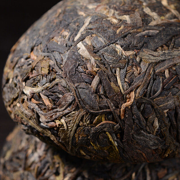 Husk Pu'er Green Tea Healthy Drink 500g Organic Pu-Erh Raw Tuocha Bamboo Shoot