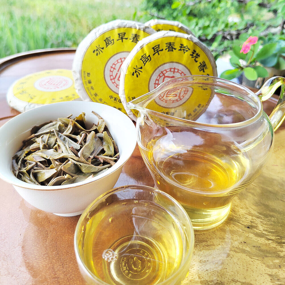 100g Icelandic Pu'er Tea, Yunnan Mengku Old Tree Cake Spring Pu'er Tea Main image