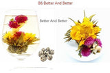 16Pcs Hot Sale Handmade Art Flower Blooming Tea Ball Beautiful Flowering Tea