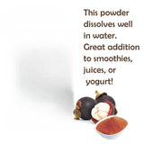 Mangosteen Powder Pericarp 1.1 lb. | Pure No Fillers Antioxident Superfood