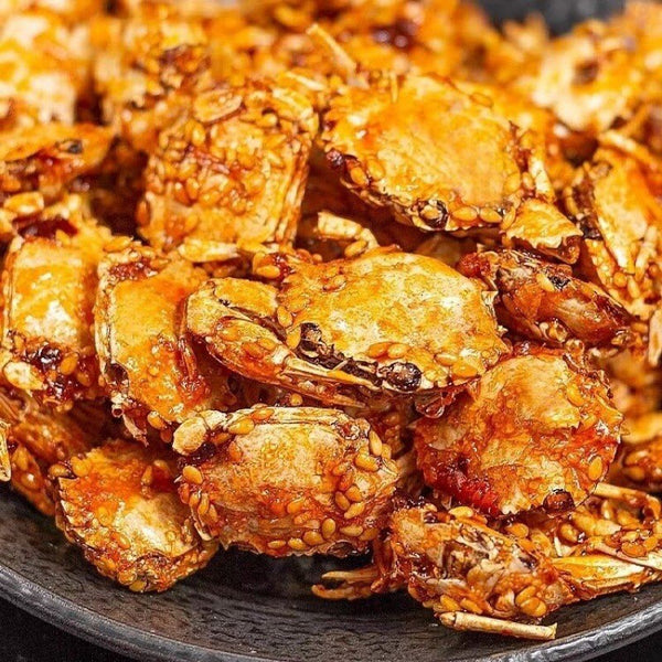 Spicy Sea Crab Ready to eat Seafood Spicy Baby Crab Snacks 香辣海蟹