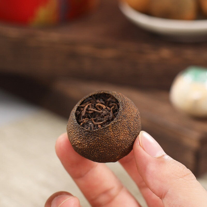 Xinhui Raw Sun-dried Xiaoqingkang Palace Puerh Tea Bulk Tin 500g